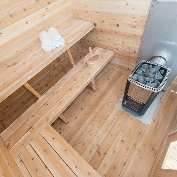 CT Georgian Cabin Wood Burning Sauna