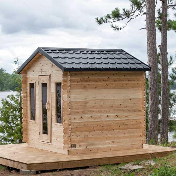 Dundalk CT Georgian 2-6 Person Cabin Electric Sauna