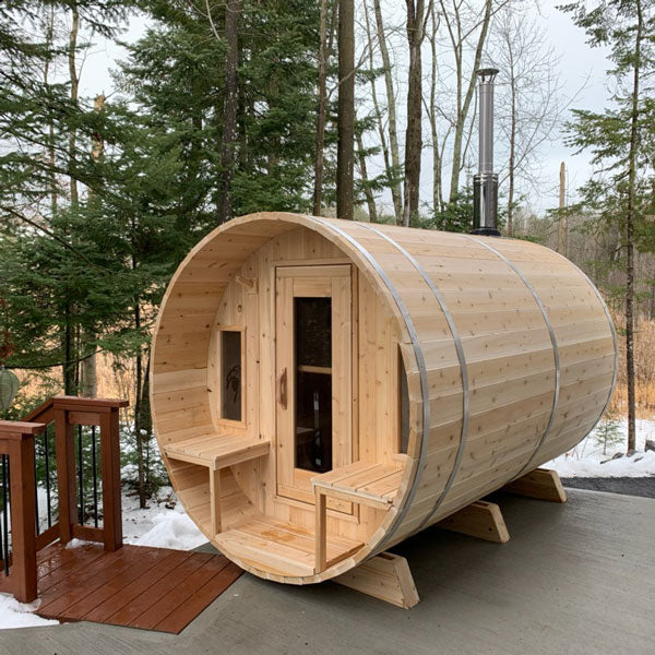 CT Tranquility Barrel Electric Sauna