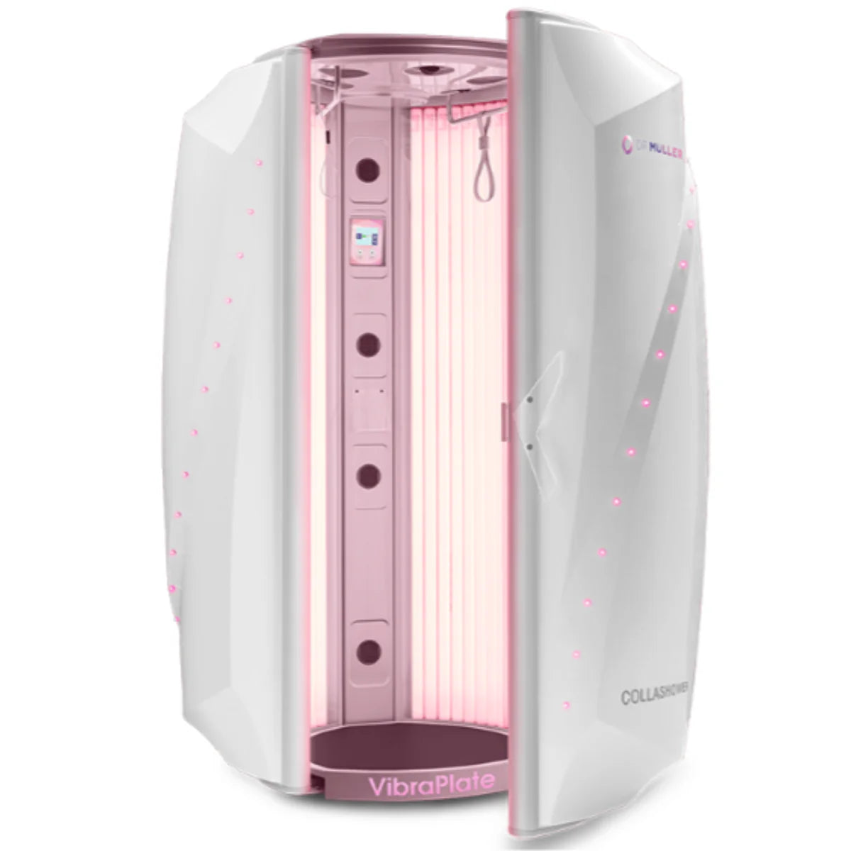 Airvida Dr. Mueller Collashower 48 Red Light + Vibration Plate