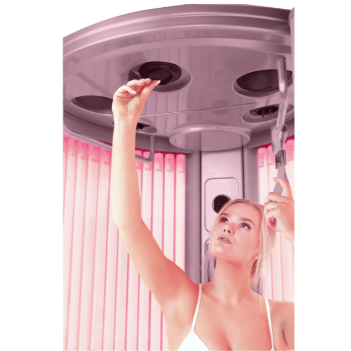 Airvida Dr. Mueller Collashower 48 Red Light + Vibration Plate