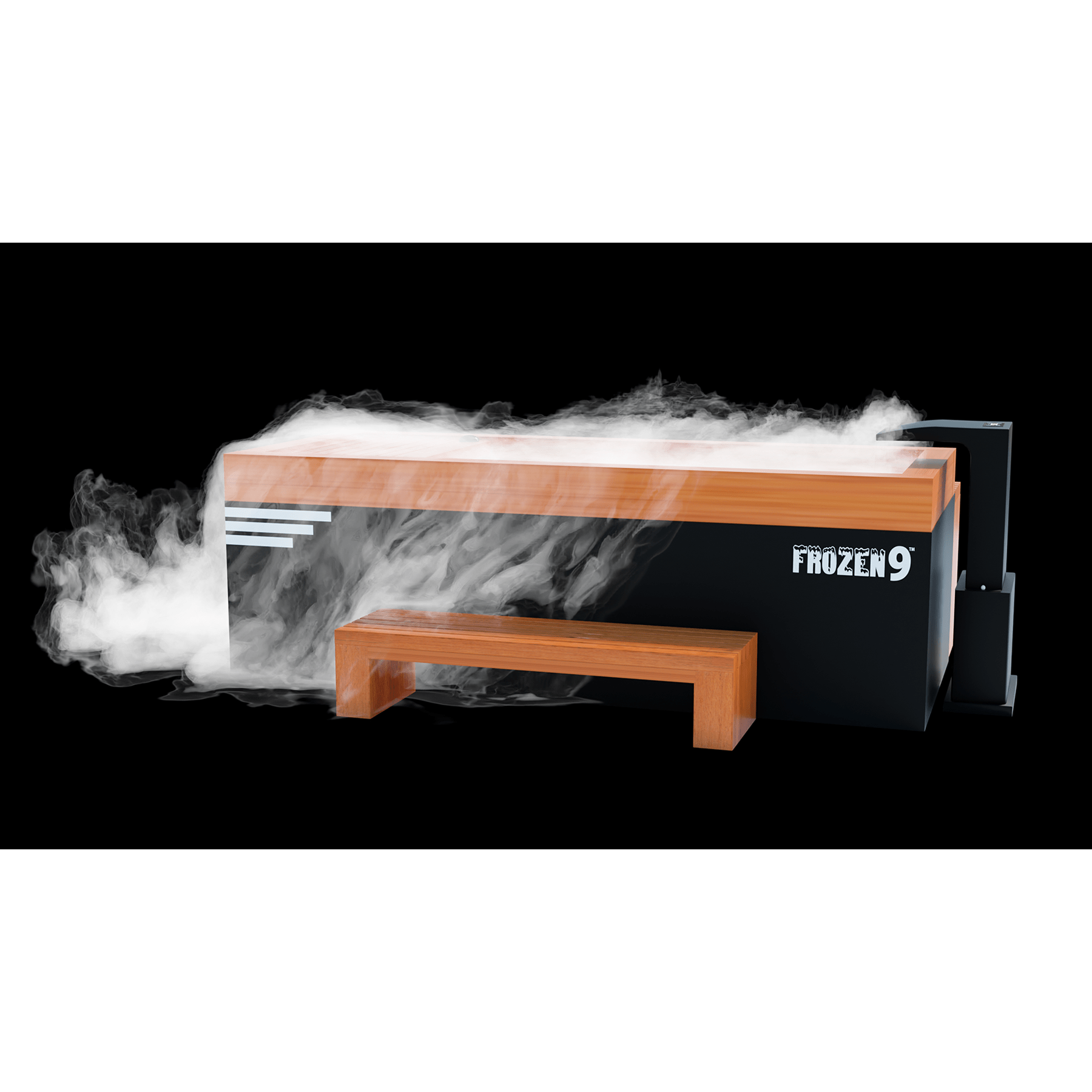 Medical Frozen 9 Cold Plunge with Accessories Kit and Essential Oil Steam Generator