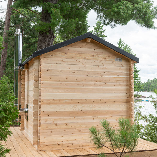 CT Georgian Cabin Wood Burning Sauna