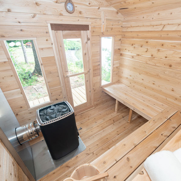 CT Georgian Cabin Wood Burning Sauna