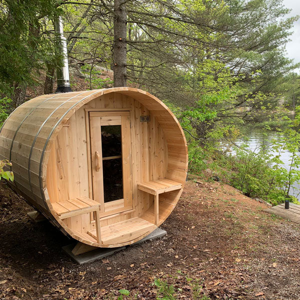 CT Serenity Barrel Wood Burning Sauna