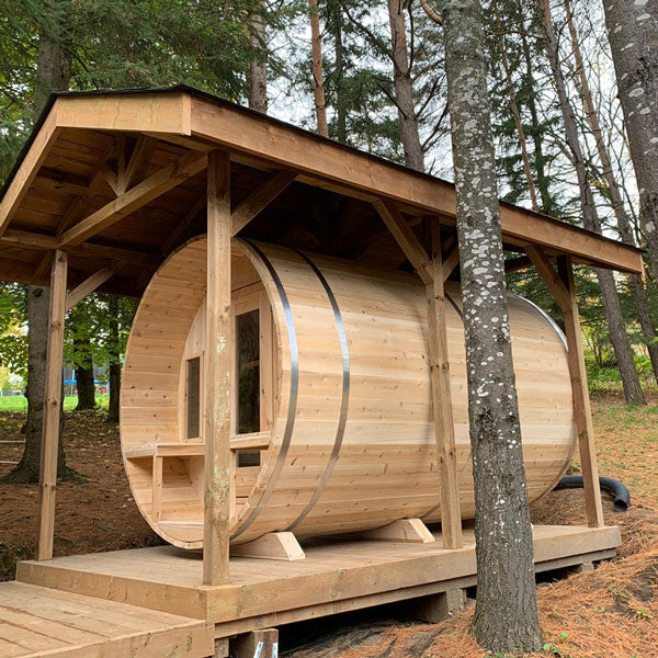 CT Tranquility Barrel Wood Burning Sauna
