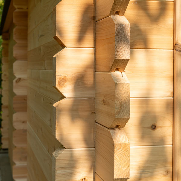 CT Georgian Cabin Wood Burning Sauna with Changeroom