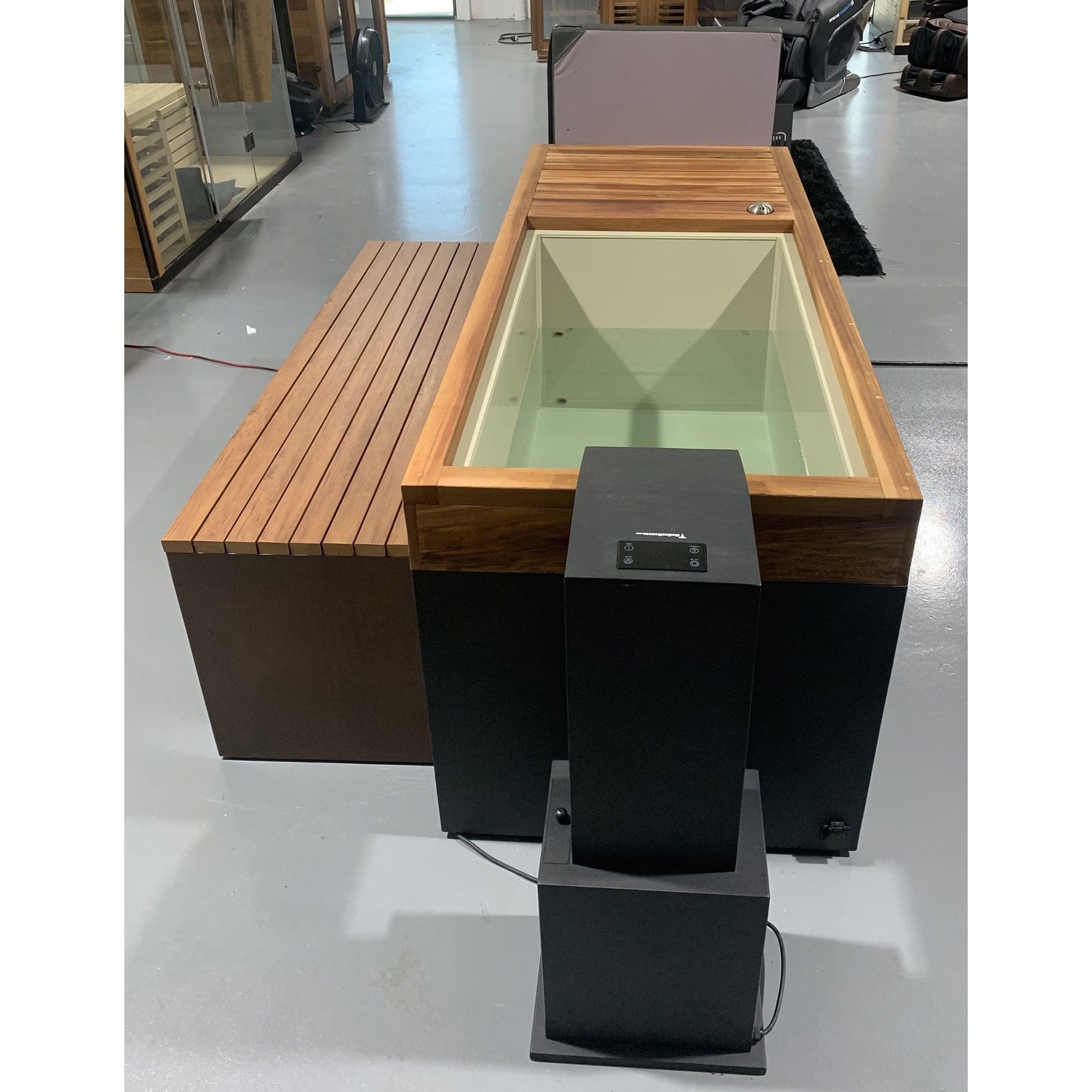 Medical Frozen 9 Cold Plunge with Accessories Kit and Essential Oil Steam Generator