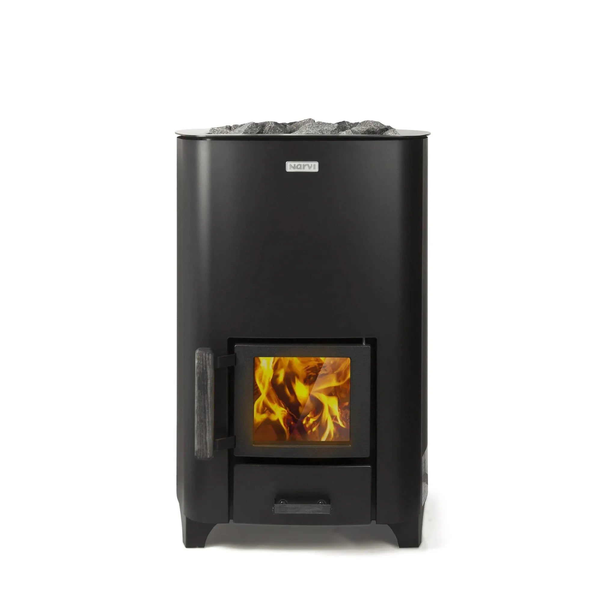 Narvi NC Black Wood Burning Sauna Heater