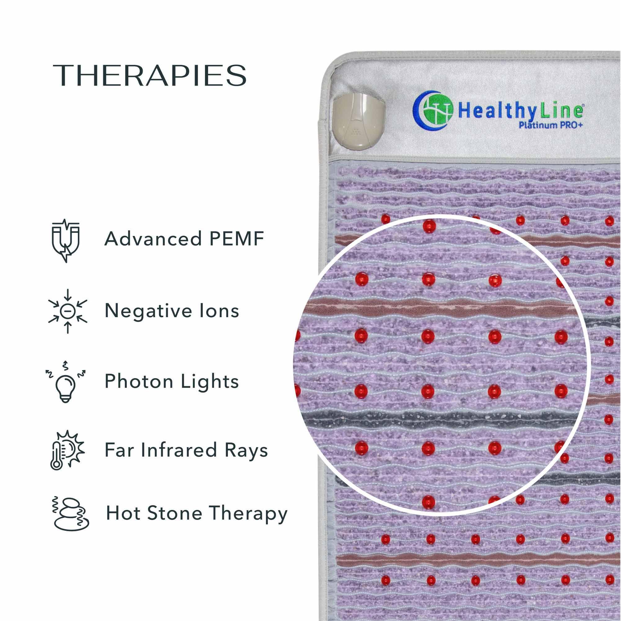 HealthyLine Platinum Series PEMF Far Infrared Heating Mat