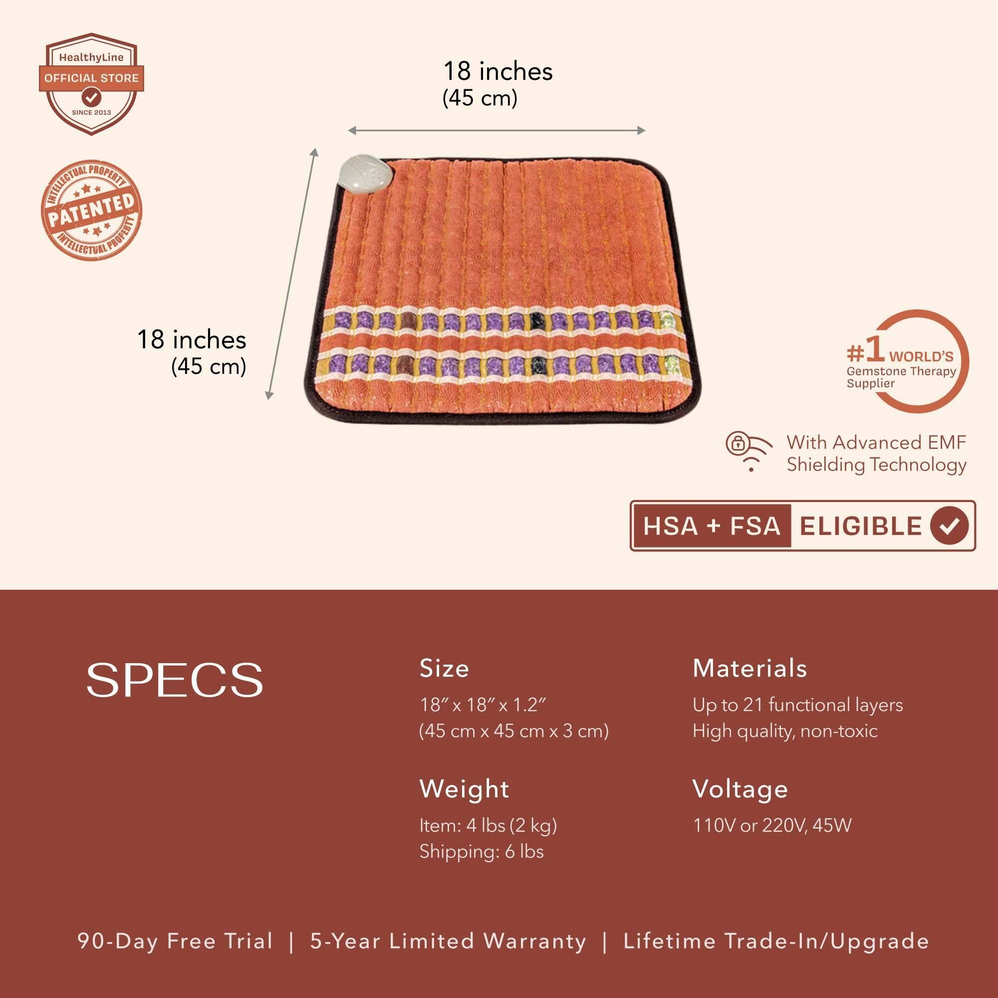 HealthyLine TAO Series Far Infrared Heating Mat
