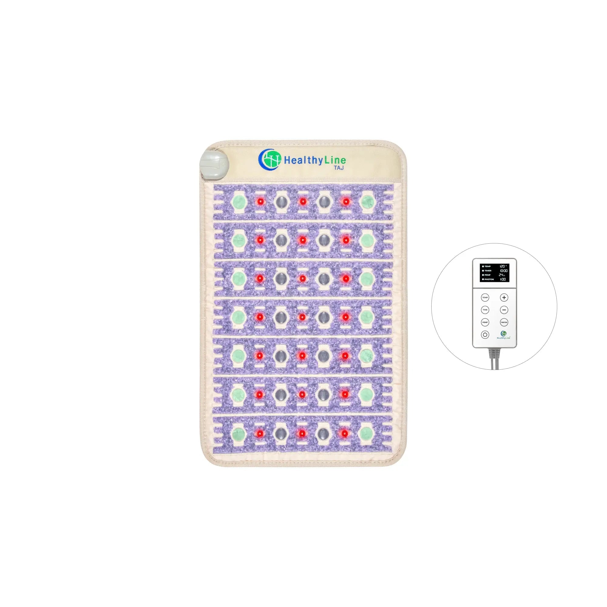 HealthyLine TAJ Series PEMF Far Infrared Heating Mat