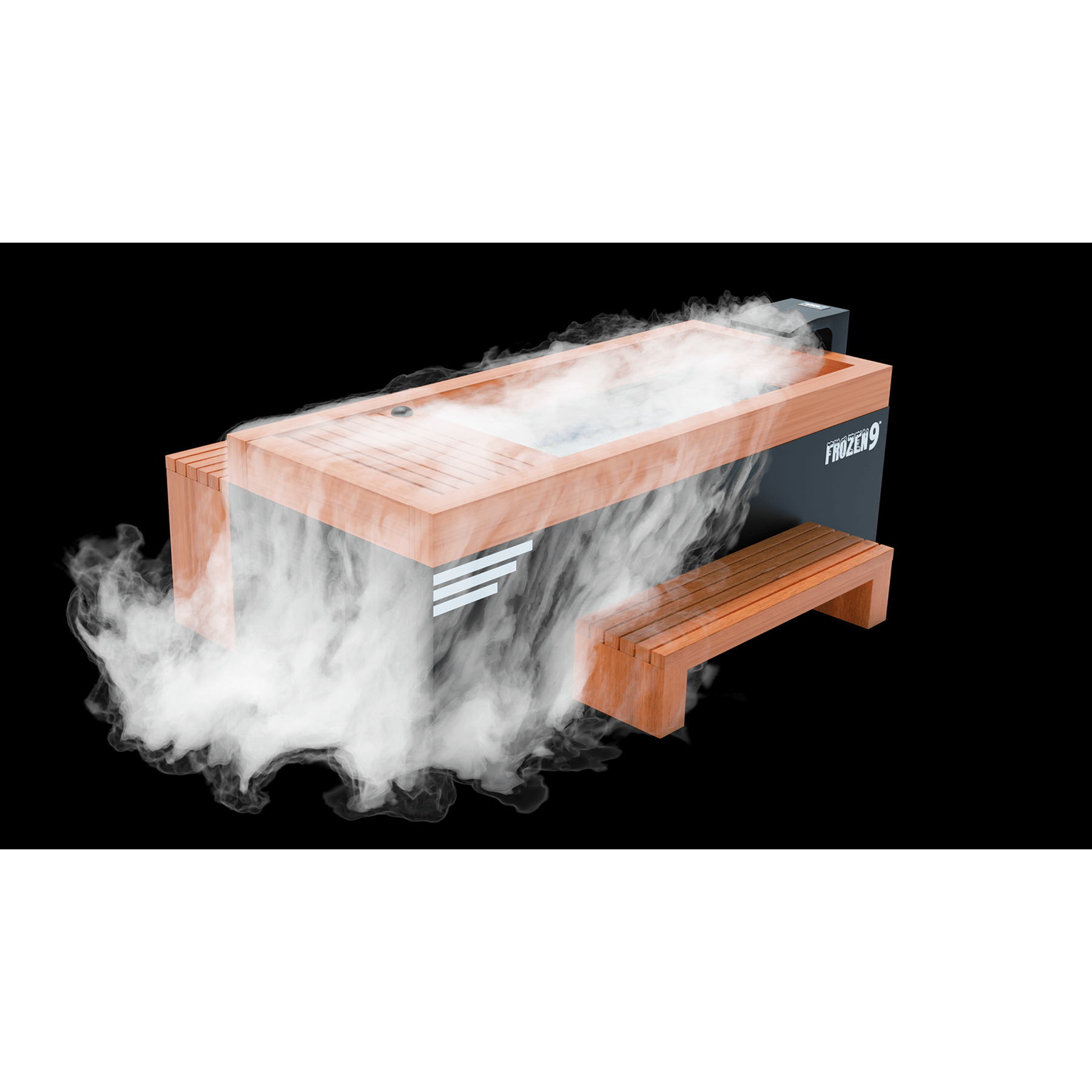 Medical Frozen 9 Cold Plunge with Accessories Kit and Essential Oil Steam Generator