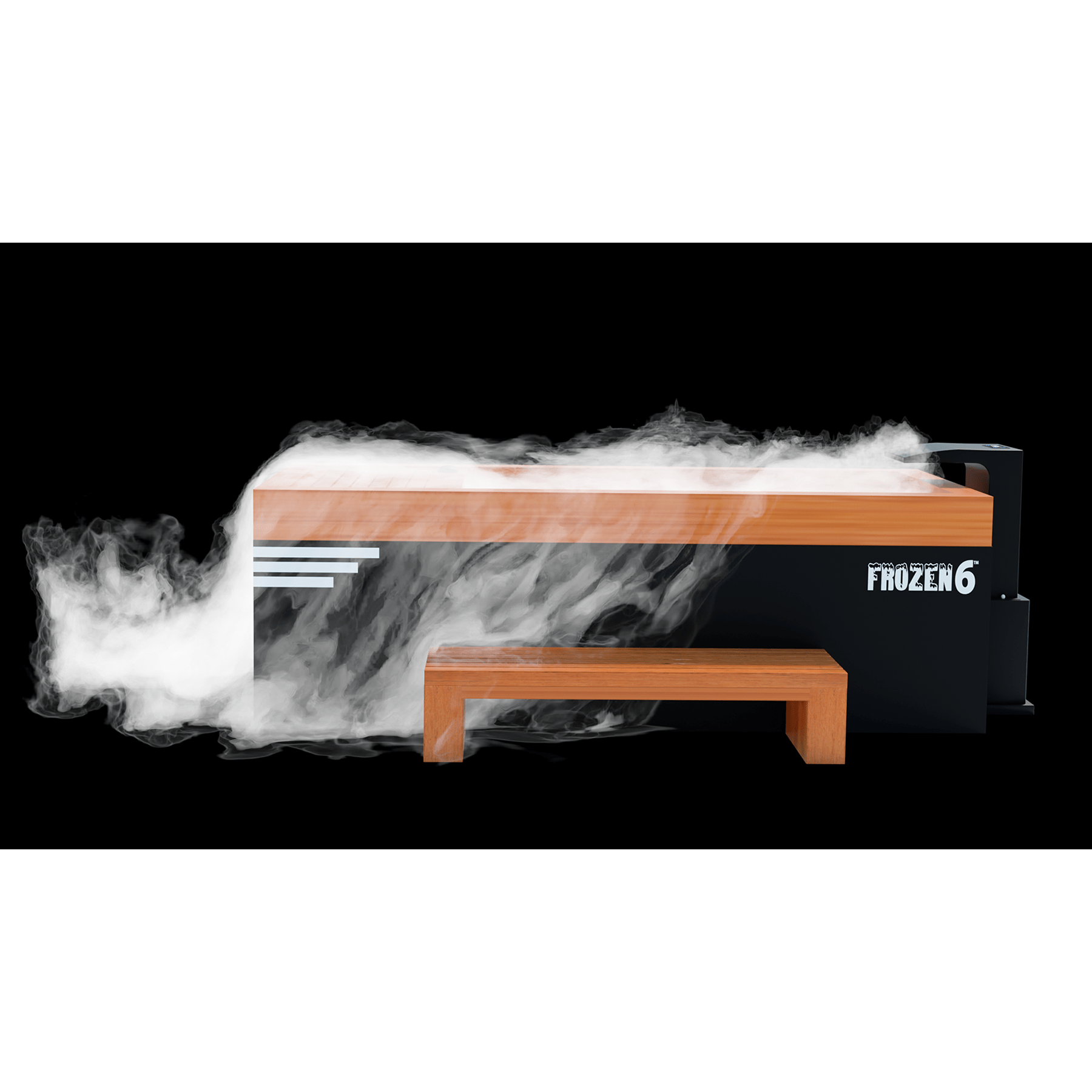 Medical Frozen 6 Cold Plunge with Accessories Kit and Essential Oil Steam Generator